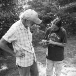 Wayne with Ginseng root digger