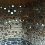 Cordwood Dragon in the Kiosk at Kinstone